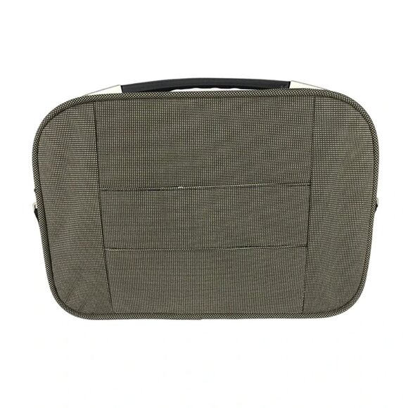 American Uni Womens Brown Black White Adjustable Cosmetic Makeup‎ Organizer Bag - Picture 3 of 10